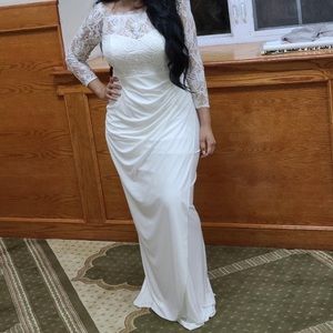 Modest wedding dress